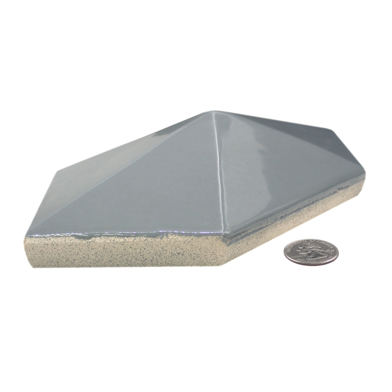 PLURIFY - 5X9 DIAMOND, FOSSIL, GLOSSY